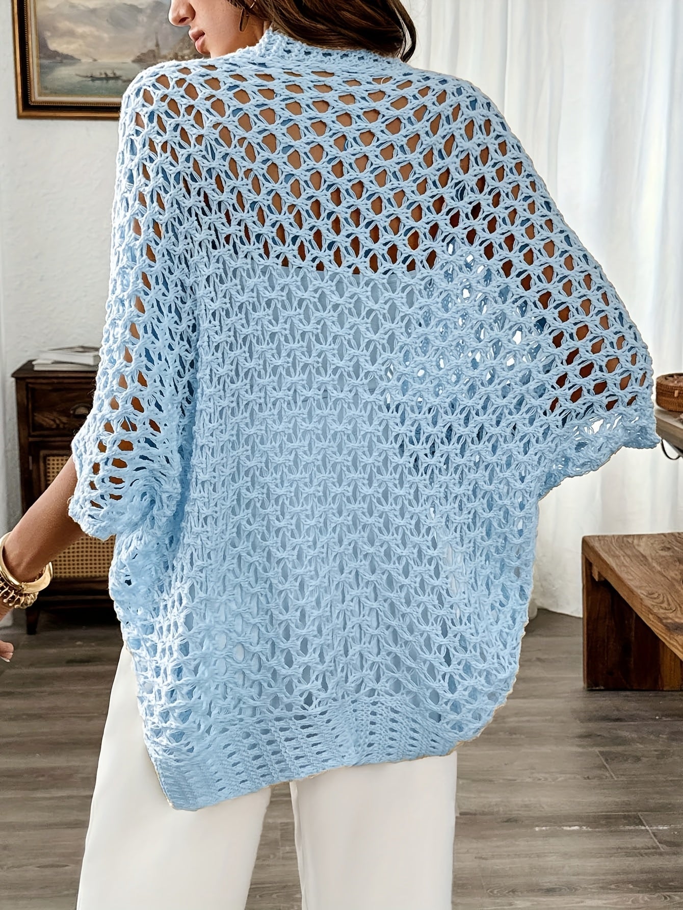 FLORIANA – OPEN GEBREID CARDIGAN