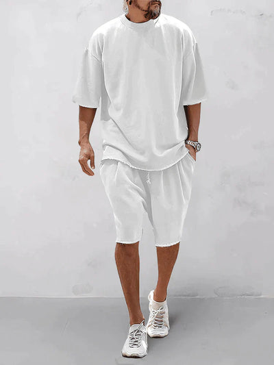 Casual losse, effen sportset