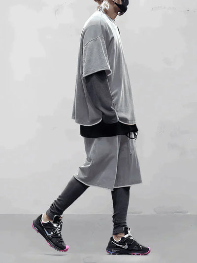 Casual losse, effen sportset