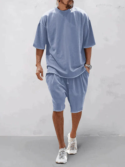 Casual losse, effen sportset