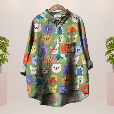 Freya - Stijlvol shirt met grafische print