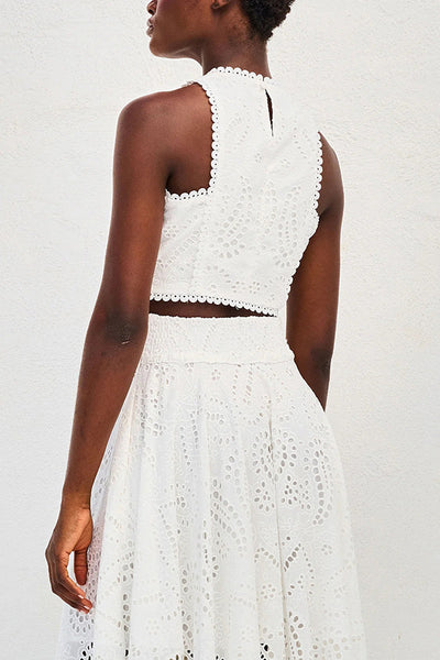 Maura | Delicate kanten set