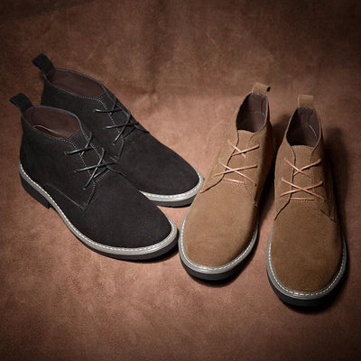 MADRID | Suède verhogende schoenen +6CM
