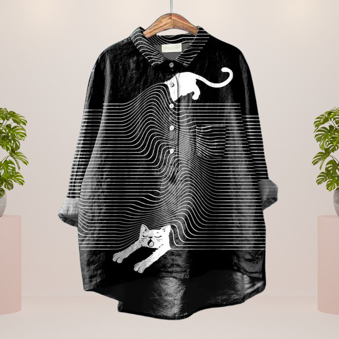 Freya - Stijlvol shirt met grafische print