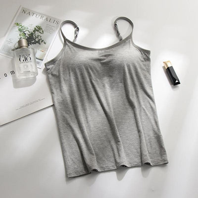 Gewatteerde Tanktop™ | Tanktop met ingebouwde bh