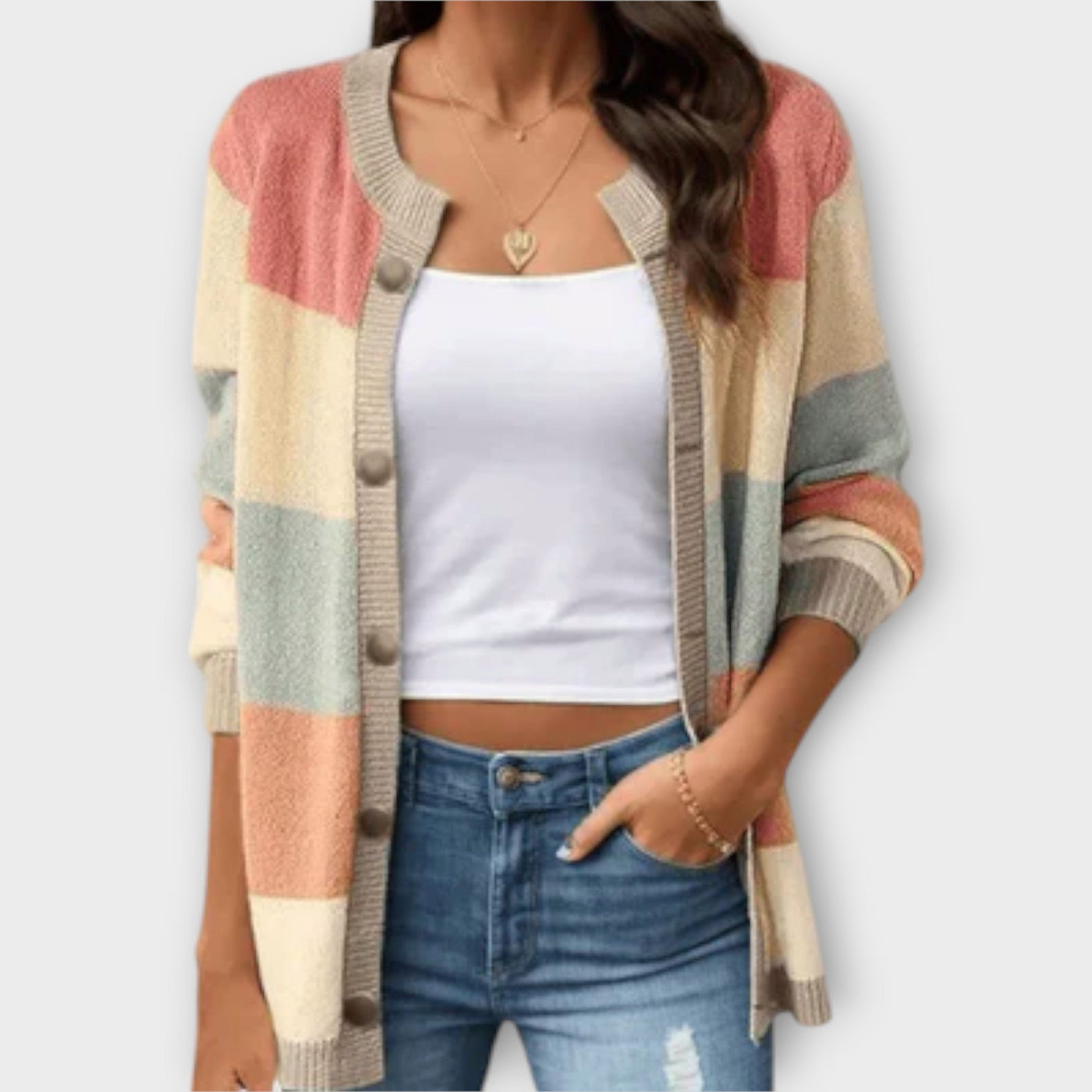Lottenia - Gestreept vest