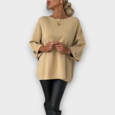 Isabella - Elegante gebreide blouse