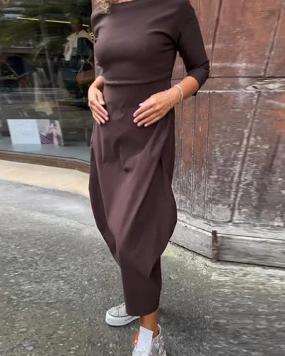 BRINAY - CASUAL EN ELEGANTE JURK