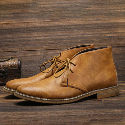 Herold | Leren chukka-laarzen