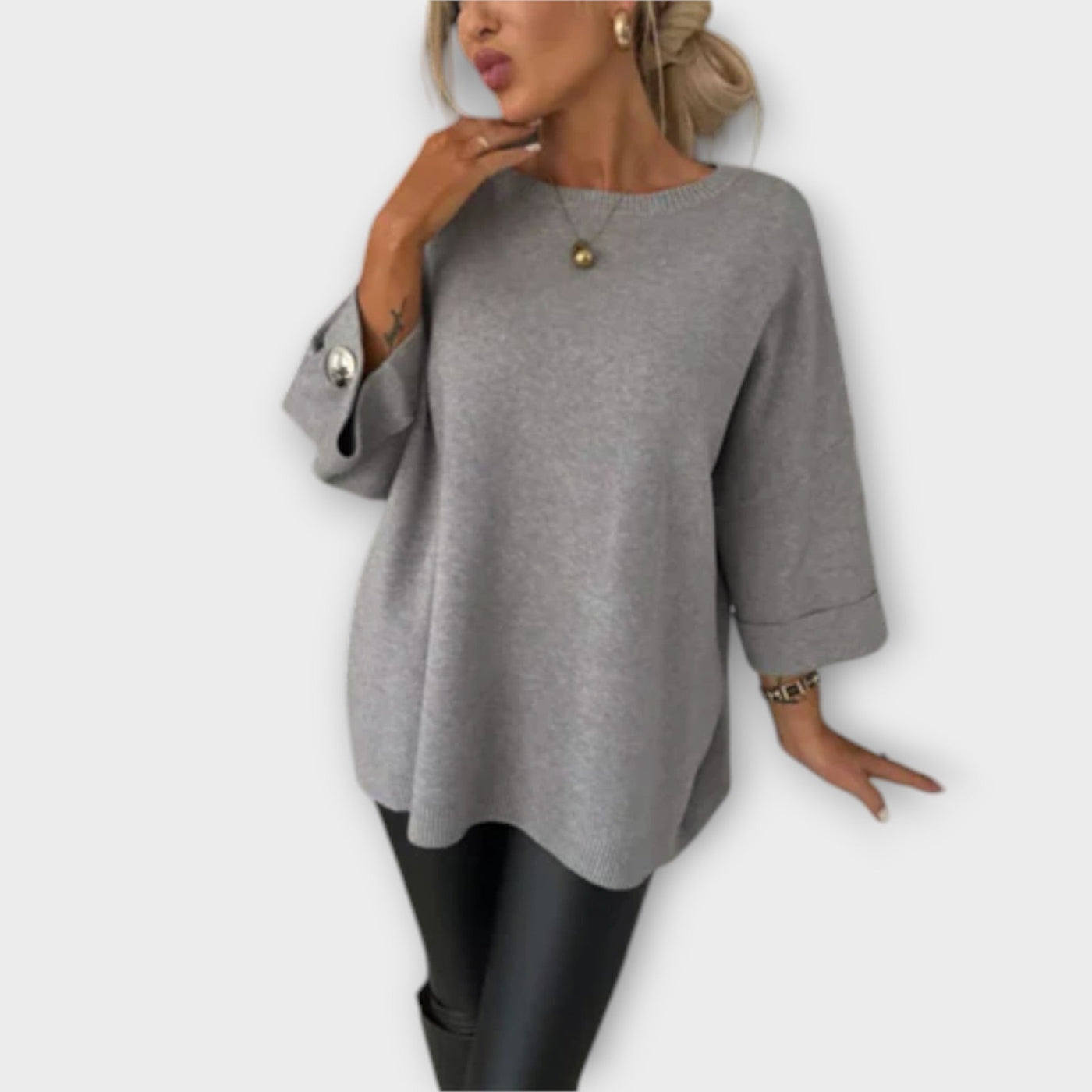 Isabella - Elegante gebreide blouse