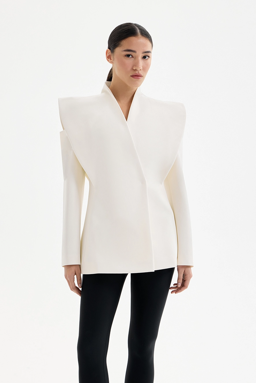 Valeria | Sculpturale schouderblazer 