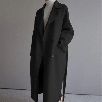 Nicky - Elegante wollen jas