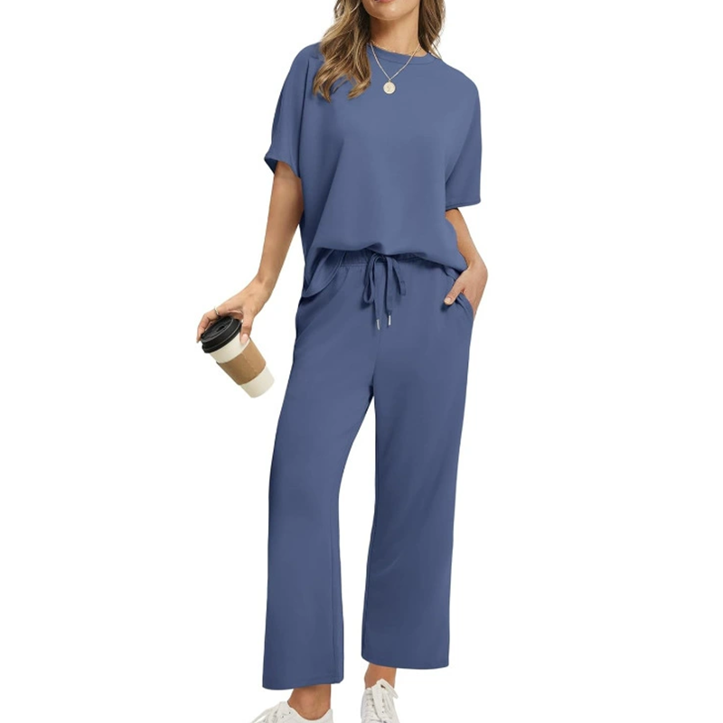 Set van casual top en broek voor dames 