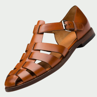 MIRAVO | Premium leren sandalen voor heren