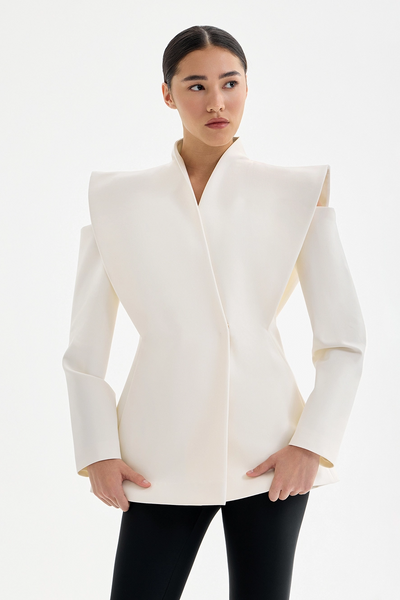 Valeria | Sculpturale schouderblazer 