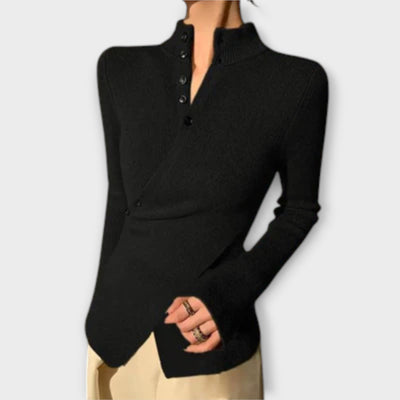 Michiko - Elegante katoenen gebreide trui