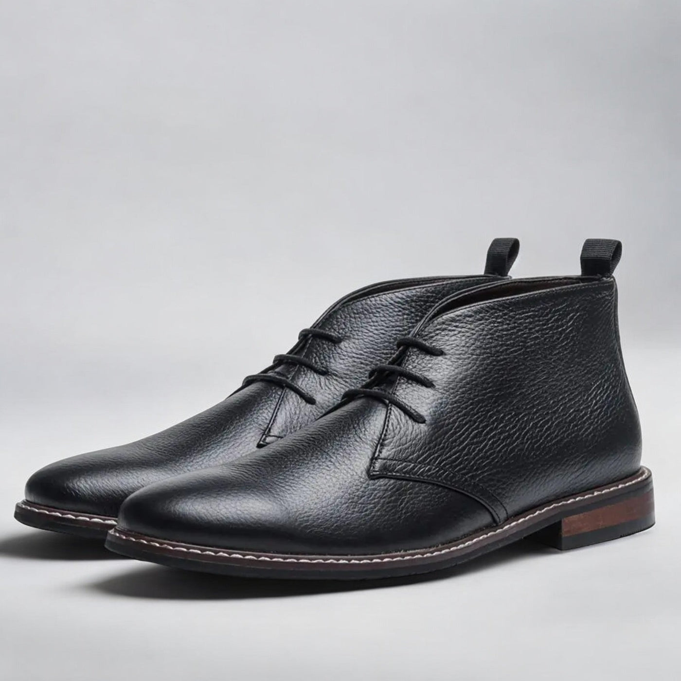 Herold | Leren chukka-laarzen
