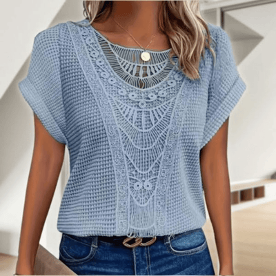 Estelle - Elegante blouse in Ibiza-stijl