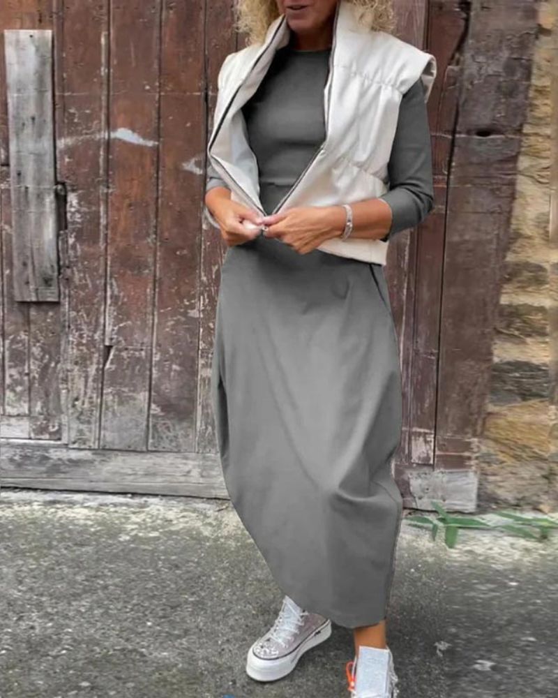 BRINAY - CASUAL EN ELEGANTE JURK