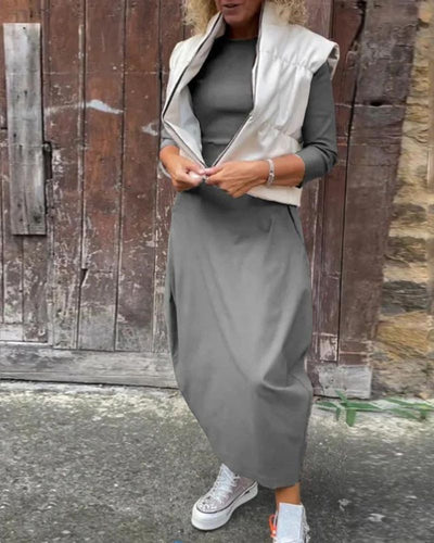BRINAY - CASUAL EN ELEGANTE JURK