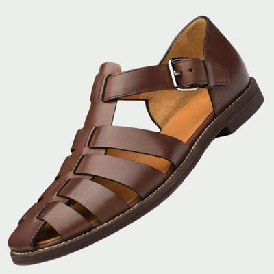 MIRAVO | Premium leren sandalen voor heren