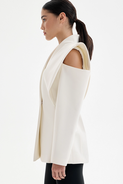 Valeria | Sculpturale schouderblazer 