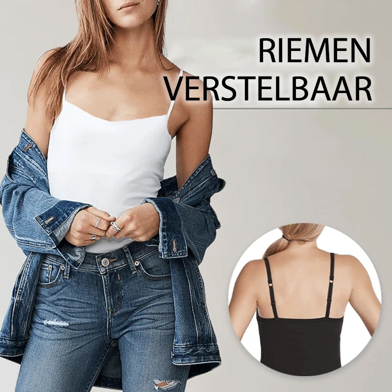 Gewatteerde Tanktop™ | Tanktop met ingebouwde bh