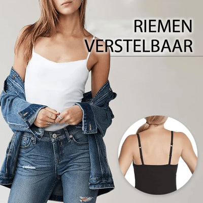 Gewatteerde Tanktop™ | Tanktop met ingebouwde bh