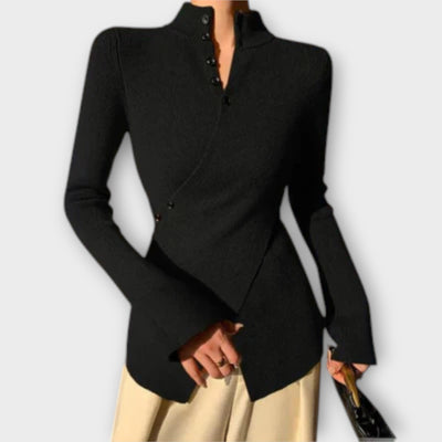 Michiko - Elegante katoenen gebreide trui