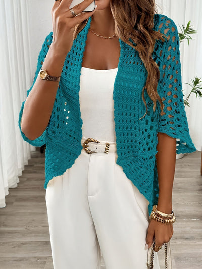 FLORIANA – OPEN GEBREID CARDIGAN