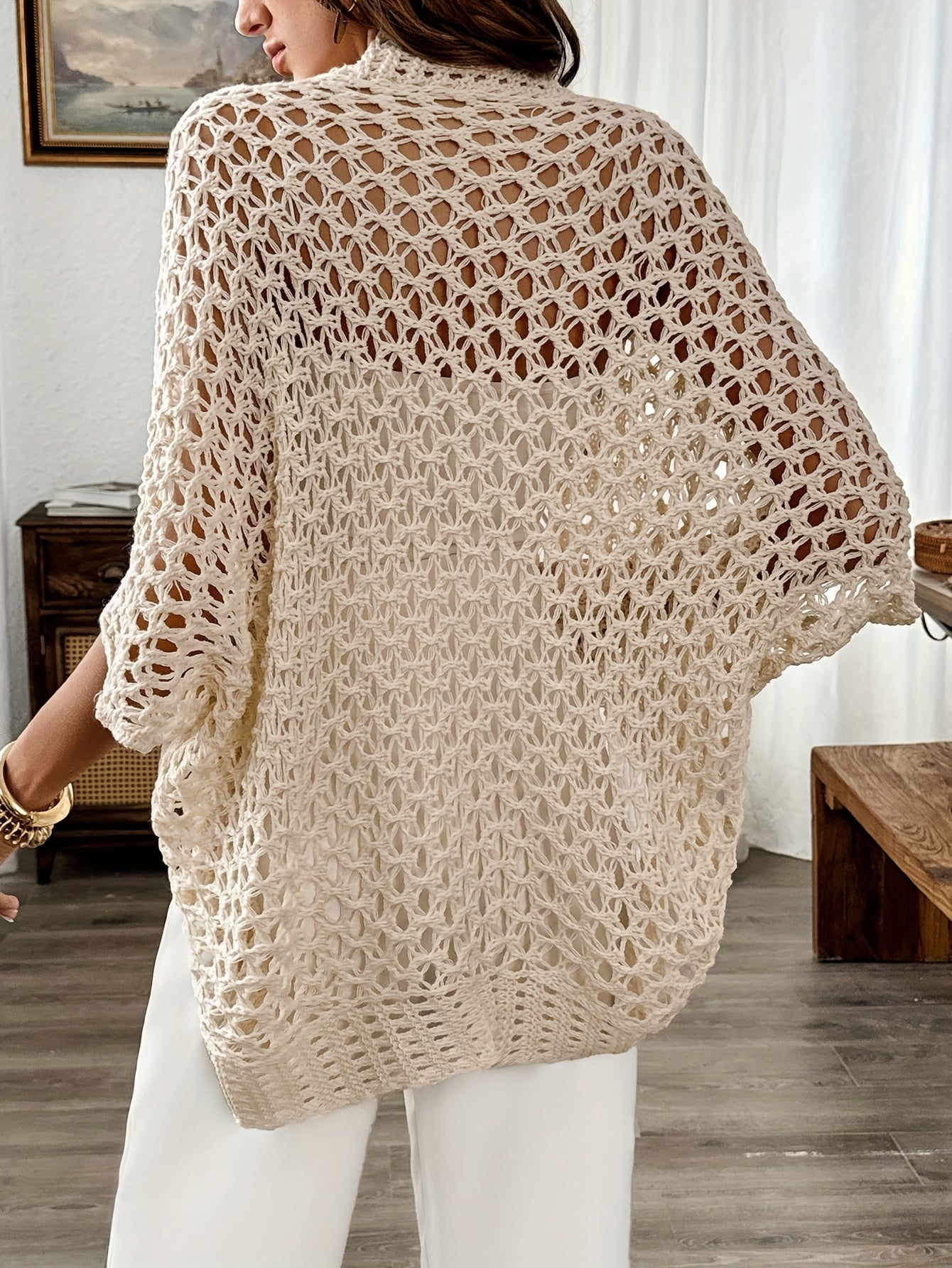 FLORIANA – OPEN GEBREID CARDIGAN