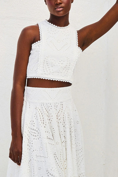 Maura | Delicate kanten set