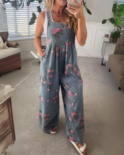 MIRONA - Casual denim tuinbroek
