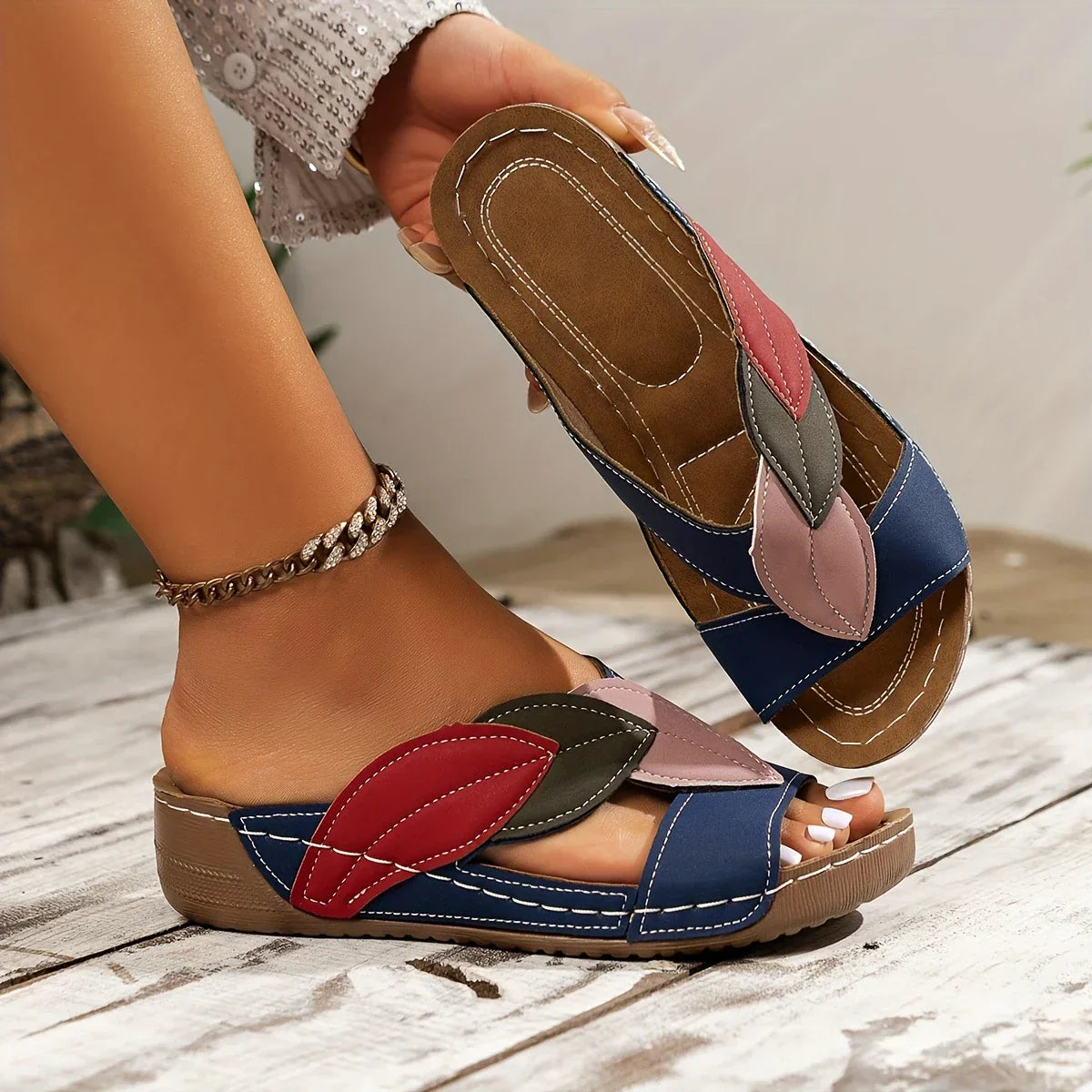 Solveig– Instap-sandalen