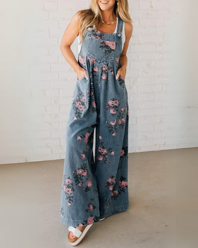 MIRONA - Casual denim tuinbroek