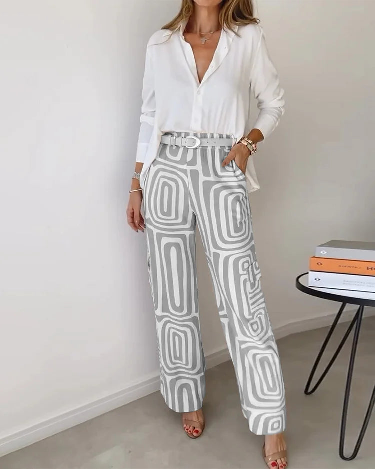 Olivia - Chique en elegante tweedelige set