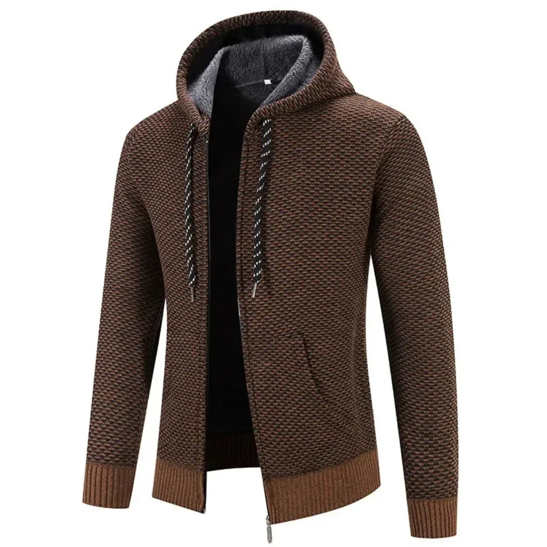 Arnaud - Tijdloze hoodie met rits