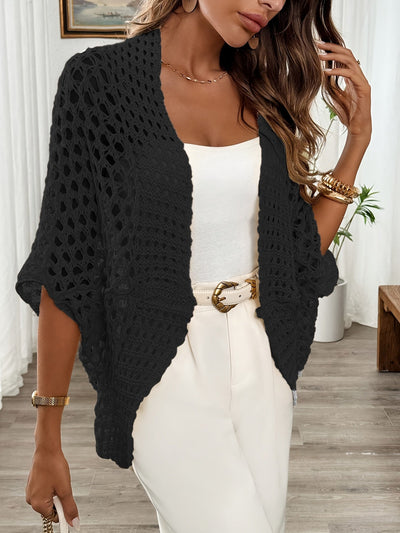 FLORIANA – OPEN GEBREID CARDIGAN
