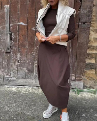 BRINAY - CASUAL EN ELEGANTE JURK