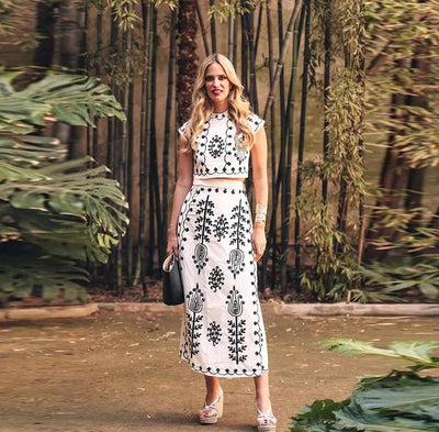 Camilla | Elegante bedrukte set