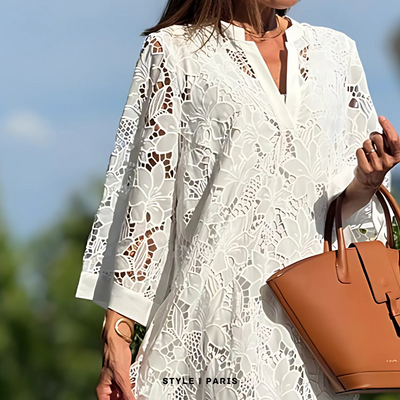 Juliette | Elegante katoenen zomerjurk