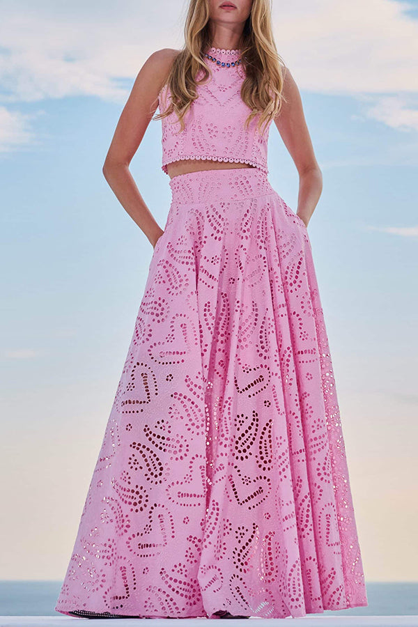 Maura | Delicate kanten set
