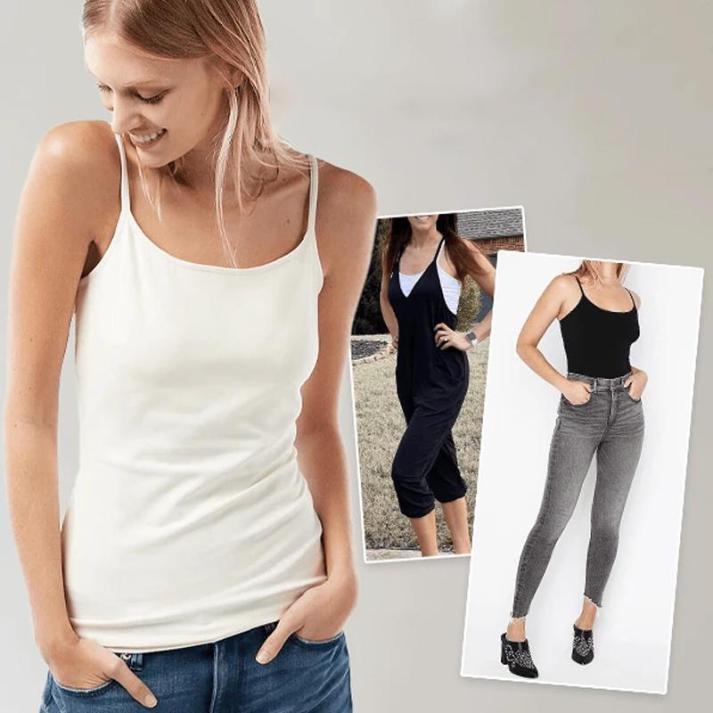 Gewatteerde Tanktop™ | Tanktop met ingebouwde bh