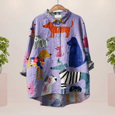 Freya - Stijlvol shirt met grafische print