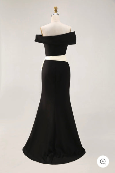 Seraphine | Luxe avondjurk met blote schouders