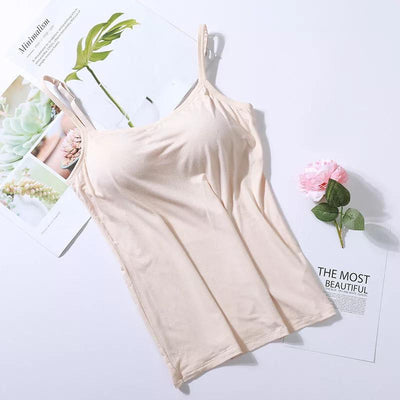 Gewatteerde Tanktop™ | Tanktop met ingebouwde bh