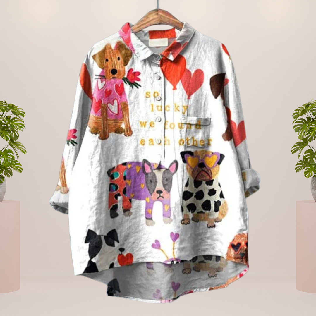 Freya - Stijlvol shirt met grafische print