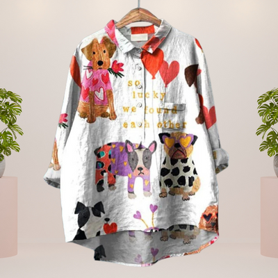 Freya - Stijlvol shirt met grafische print