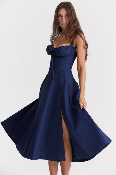 Midi Bustier Korset Zomerjurk