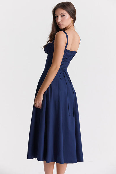 Midi Bustier Korset Zomerjurk